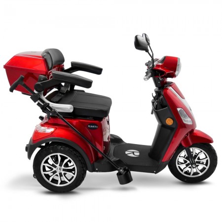 Rolektro, E-Trike 15 V.3 Lithium, Rot, 60-30Ah, 1000 Watt