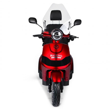 Rolektro, E-Trike 15 V.2 Premium Bleigel, Rot, 60V-30Ah, 1000 Watt
