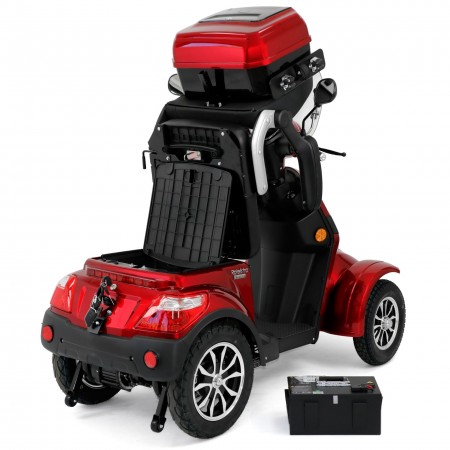 Rolektro, E-Quad 15 V.3 Premium Lithium, Rot, 60V-30Ah, 1000 Watt