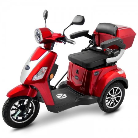 Rolektro, E-Trike 25 V.3 Lithium, Rot, 60-30Ah, 1000 Watt
