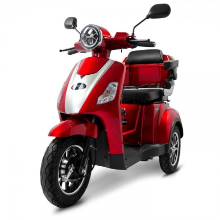 Rolektro, E-Trike 25 V.3 Lithium, Rot, 60-30Ah, 1000 Watt