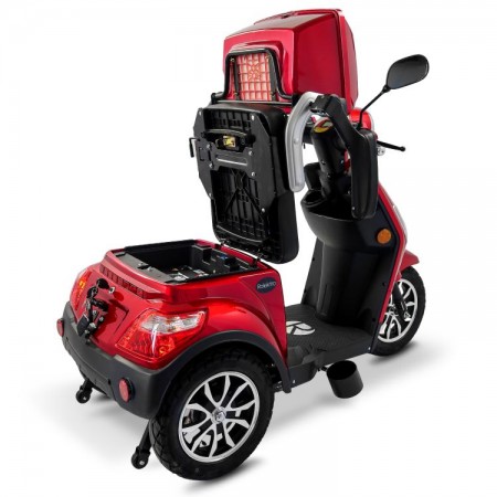 Rolektro, E-Trike 25 V.3 Lithium, Rot, 60-30Ah, 1000 Watt