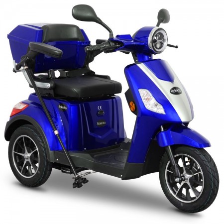 Rolektro, E-Trike 25 V.2 Bleigel, Blau, 60V-20Ah, 1000 Watt