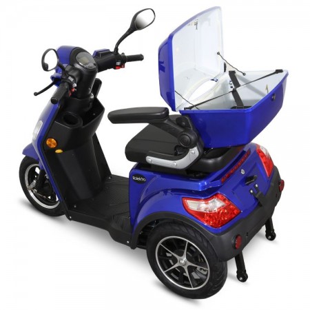 Rolektro, E-Trike 25 V.2 Bleigel, Blau, 60V-20Ah, 1000 Watt