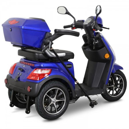 Rolektro, E-Trike 25 V.2 Bleigel, Blau, 60V-20Ah, 1000 Watt