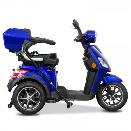 Rolektro, E-Trike 25 V.2 Bleigel, Blau, 60V-20Ah, 1000 Watt