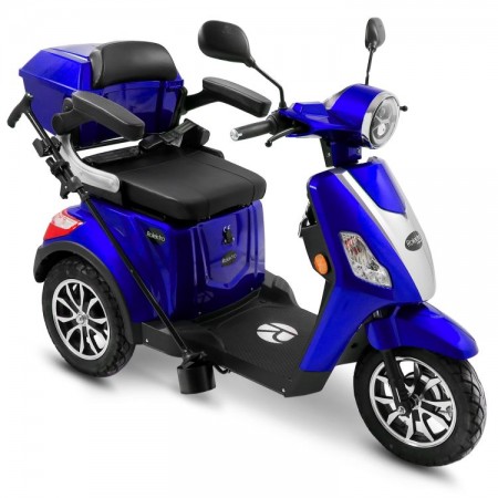 Rolektro, E-Trike 25 V.3 Lithium, Blau, 60-30Ah, 1000 Watt