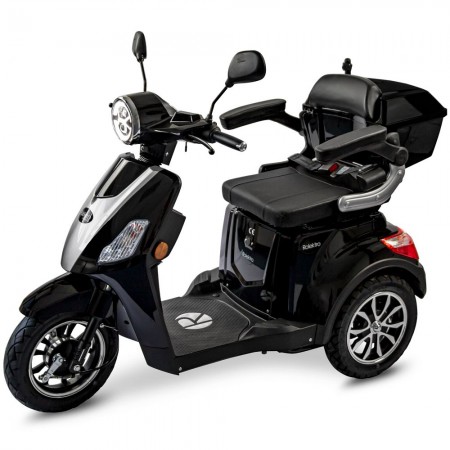 Rolektro, E-Trike 25 V.3 Lithium, Schwarz, 60-30Ah, 1000 Watt