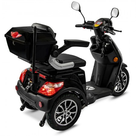 Rolektro, E-Trike 25 V.3 Lithium, Schwarz, 60-30Ah, 1000 Watt