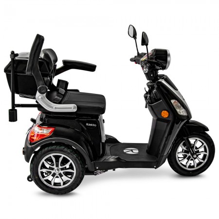 Rolektro, E-Trike 25 V.3 Lithium, Schwarz, 60-30Ah, 1000 Watt