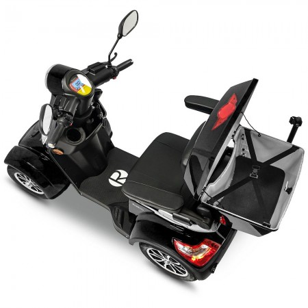 Rolektro, E-Quad 25 V.3 Lithium, Schwarz, 60V-30Ah Akku, 1000 Watt
