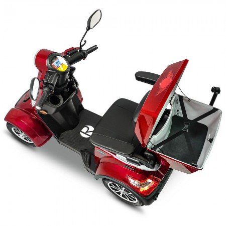 Rolektro, E-Quad 25 V.3 Lithium, Rot, 60V-30Ah Akku, 1000 Watt