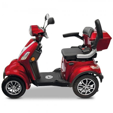 Rolektro, E-Quad 25 V.3 Lithium, Rot, 60V-30Ah Akku, 1000 Watt