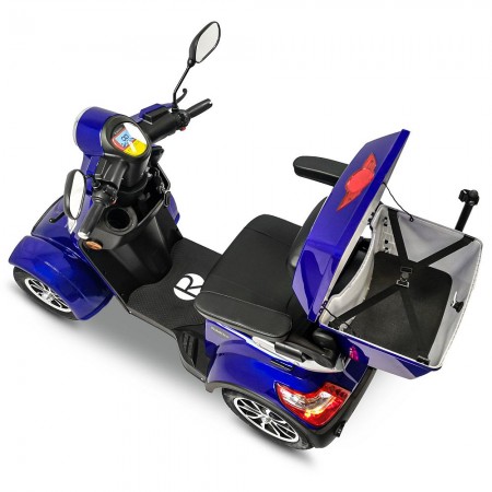 Rolektro, E-Quad 25 V.3 Lithium, Blau, 60V-30Ah Akku, 1000 Watt