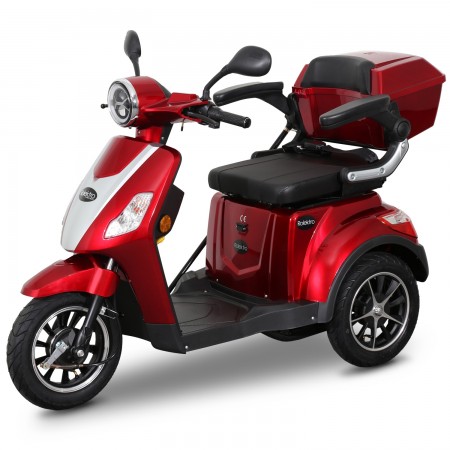 Rolektro, E-Trike 25 V.2 Bleigel, Rot, 60V-20Ah, 1000 Watt