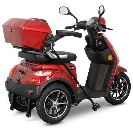 Rolektro, E-Trike 25 V.2 Bleigel, Rot, 60V-20Ah, 1000 Watt