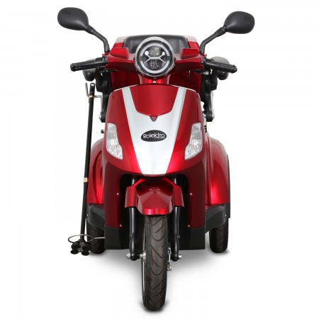 Rolektro, E-Trike 25 V.2 Bleigel, Rot, 60V-20Ah, 1000 Watt