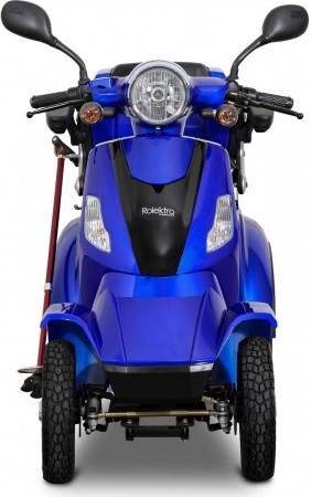 Rolektro, E-Quad 25 V.2 Bleigel, Blau, 60V-20Ah, 1000 Watt