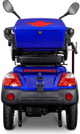 Rolektro, E-Quad 25 V.2 Bleigel, Blau, 60V-20Ah, 1000 Watt