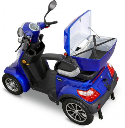 Rolektro, E-Quad 25 V.2 Bleigel, Blau, 60V-20Ah, 1000 Watt