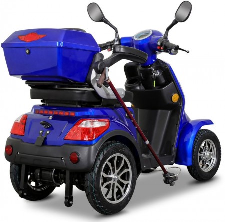 Rolektro, E-Quad 25 V.2 Bleigel, Blau, 60V-20Ah, 1000 Watt