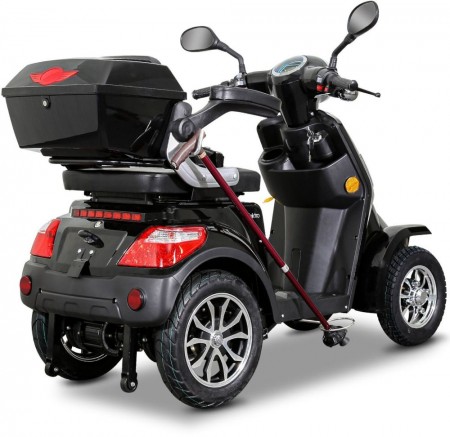Rolektro, E-Quad 25 V.2 Bleigel, Schwarz, 60V-20Ah, 1000 Watt