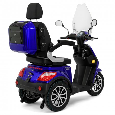 Rolektro, E-Trike 25 V.2 Premium Bleigel, Blau, 60V-30Ah, 1000 Watt