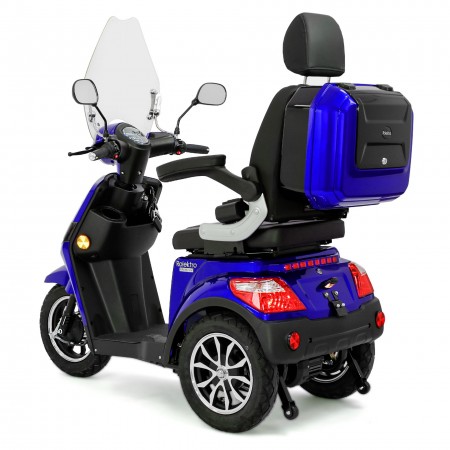 Rolektro, E-Trike 25 V.2 Premium Bleigel, Blau, 60V-30Ah, 1000 Watt