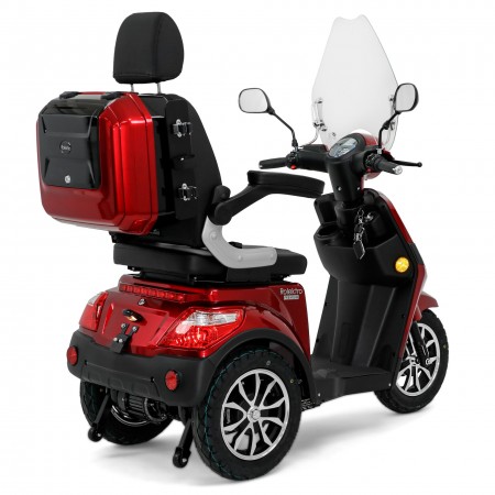 Rolektro, E-Trike 25 V.2 Premium Bleigel, Rot, 60V-30Ah, 1000 Watt