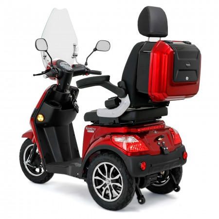 Rolektro, E-Trike 25 V.2 Premium Bleigel, Rot, 60V-30Ah, 1000 Watt