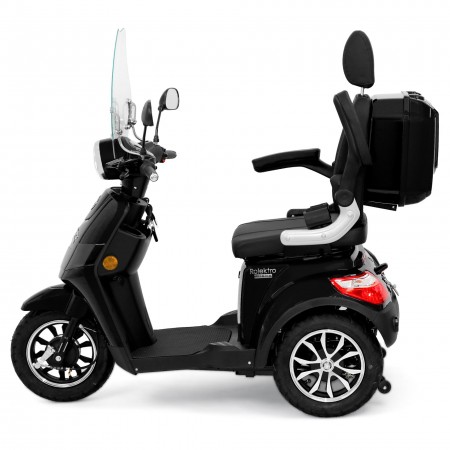Rolektro, E-Trike 25 V.2 Premium Bleigel, Schwarz, 60V-30Ah, 1000 Watt