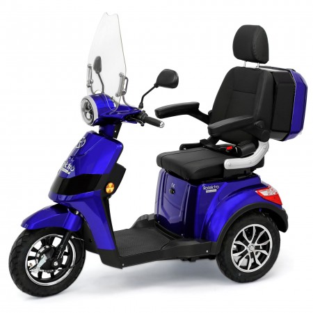Rolektro, E-Trike 25 V.3 Premium Lithium, Blau, 60-30Ah, 1000 Watt