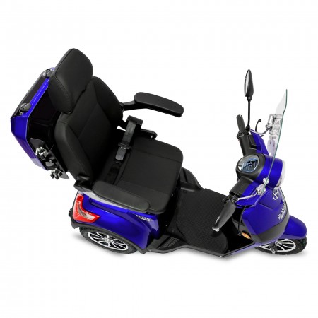 Rolektro, E-Trike 25 V.3 Premium Lithium, Blau, 60-30Ah, 1000 Watt