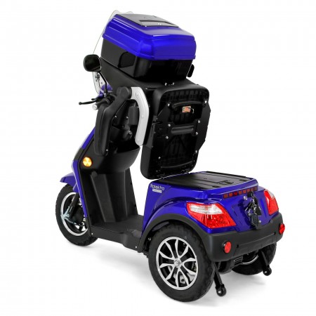 Rolektro, E-Trike 25 V.3 Premium Lithium, Blau, 60-30Ah, 1000 Watt