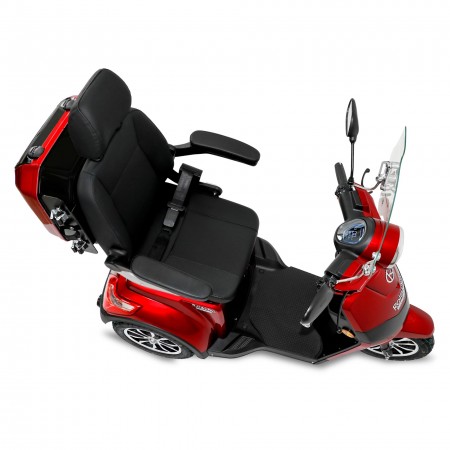 Rolektro, E-Trike 25 V.3 Premium Lithium, Rot, 60-30Ah, 1000 Watt
