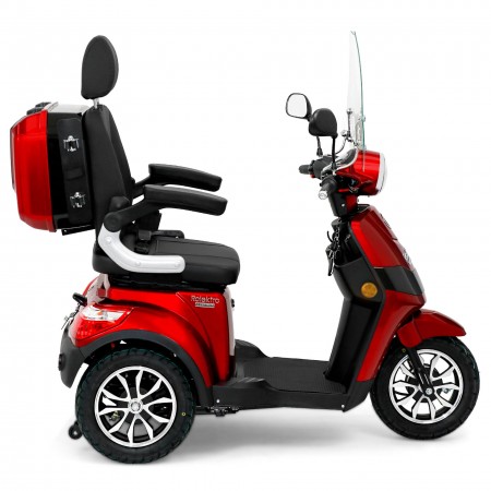 Rolektro, E-Trike 25 V.3 Premium Lithium, Rot, 60-30Ah, 1000 Watt