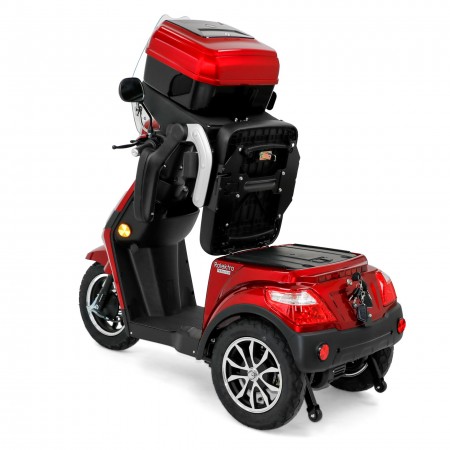 Rolektro, E-Trike 25 V.3 Premium Lithium, Rot, 60-30Ah, 1000 Watt