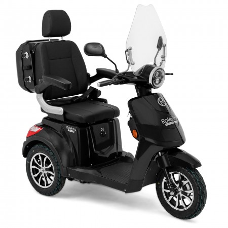 Rolektro, E-Trike 25 V.3 Premium Lithium, Schwarz, 60-30Ah, 1000 Watt
