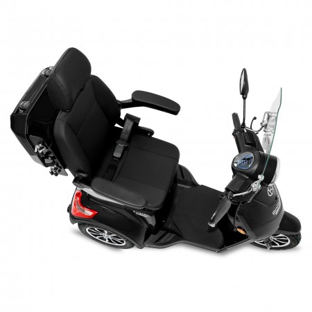 Rolektro, E-Trike 25 V.3 Premium Lithium, Schwarz, 60-30Ah, 1000 Watt