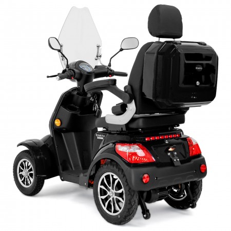 Rolektro, E-Quad 25 V.2 Premium Bleigel, Schwarz, 60V-30Ah, 1000 Watt