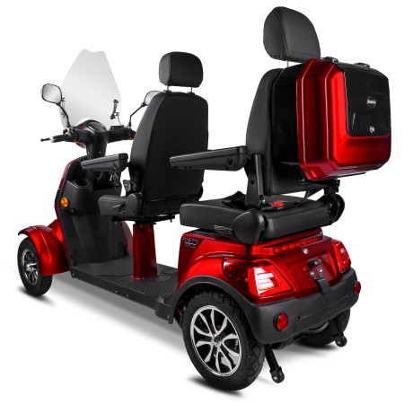 Rolektro, E-Quad 25 V.3 Duo Premium Lithium, Rot, 60V-30Ah Akku, 1500 Watt
