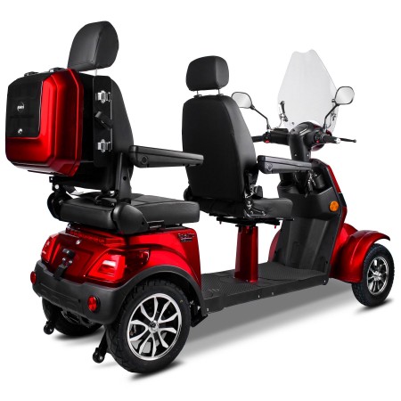 Rolektro, E-Quad 25 V.3 Duo Premium Lithium, Rot, 60V-30Ah Akku, 1500 Watt