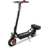 Velix E-Kick 20 Pro E-Scooter mit 2 Akkus und Heckkoffer Lithium Schwarz