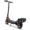 Velix E-Kick 20 Pro E-Scooter mit 2 Akkus und Heckkoffer Lithium Schwarz