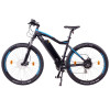 NCM Moscow Plus 27,5 Zoll E-MTB Mountainbike E-Bike Schwarz Blau