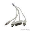 4 in 1 USB Ladekabel