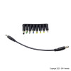 Laptop 8+1 Ladekabel