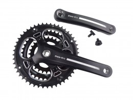 Kurbelgarnitur 3-fach Das Kit 48/38/28 Zähne