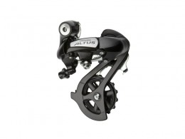 Schaltwerk Shimano Altus hinten Schwarz
