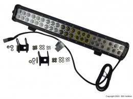 Premium LED light bar 2-reihig mit 126W